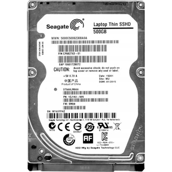 Seagate Laptop Thin SSHD 500GB, ST500LM000