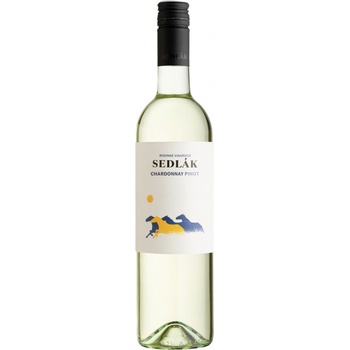 Sedlák Chardonnay Pinot zemské 2024 12% 0,75 l (holá láhev)