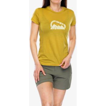 Sensor MERINO AIR SUMMIT dámské triko kr.rukáv mustard