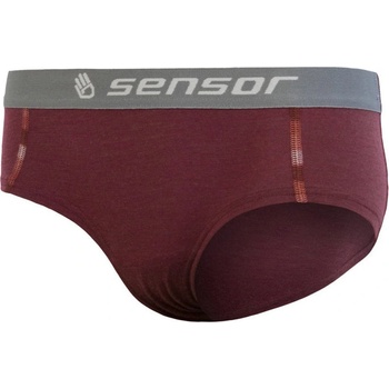 Sensor Merino Air tmavě vínová