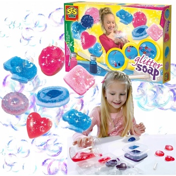 SES Výroba barevných mýdel s glittry kreativní sada