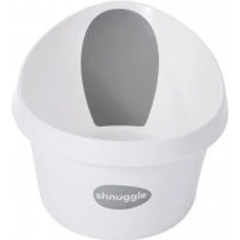 Shnuggle Vanička Toddler bílá se světle šedou opěrkou