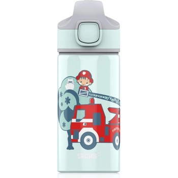 Sigg Miracle školní láhev s brčkem Fireman 400 ml