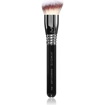 Sigma Beauty Face F48 Soft Coverage štětec na krémový a tekutý make-up 1 ks