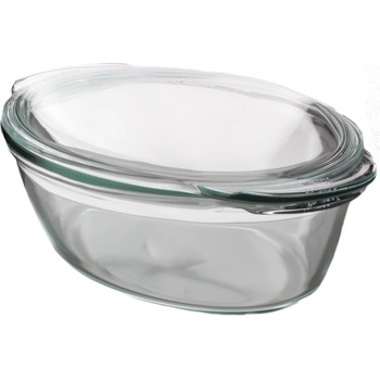 SIMAX pekáč oválný s víkem 3l + 1,4 l 35,4x21,3x13 cm