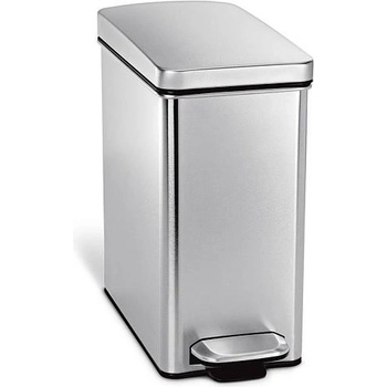 Simplehuman CW1898CB Pedálový 10 l hranatý kartáčovaná nerez FPP