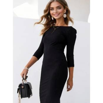 Sintimo Černé pouzdrové šaty