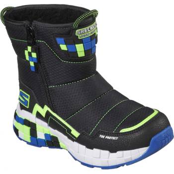 Skechers Mega Craft Chlapecká zateplená zimní obuv 402198L BBLM Vícebarevné