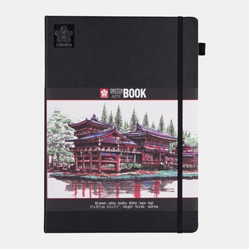 Sketchbook Sakura v pevné vazbě s bílým papírem 140g 21 x 29,7