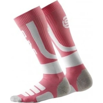 Skins kompresní podkolenky Essentials Active Peach/White