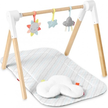 Skip Hop Deka na hraní s dřevěnou hrazdičkou Silver Lining Cloud