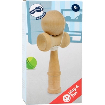Small foot Dětská dřevěná hra Kendama přírodní