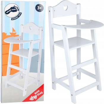 Small foot dřevěná jídelní židlička pro panenky