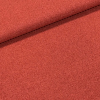 Směsové plátno HF uni 11 rezavá, š.140cm (látka v metráži)