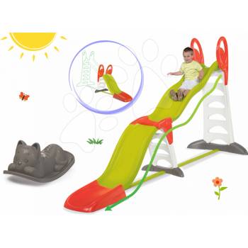 Smoby Set Toboggan Super Megagliss 2v1 délka 3,75 / 1,5 m a balanční odrážedlo