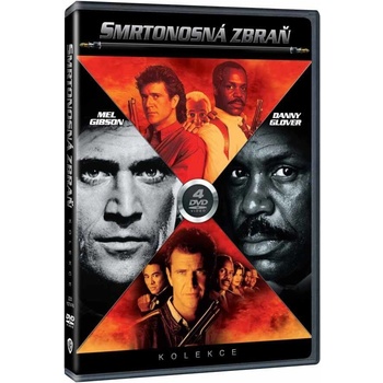 Smrtonosná zbraň 1-4 kolekce DVD