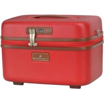 Snowball Kosmetický kufr Snowbal ABS 52335B1202 červená 13l