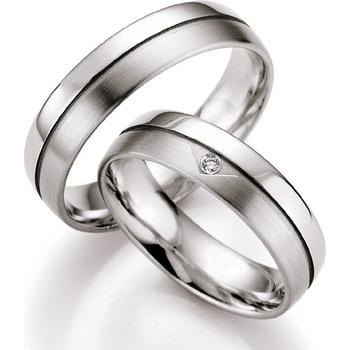Snubní prsteny s diamantem SP501