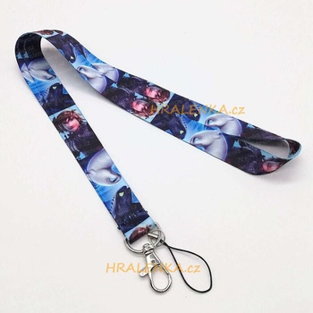 Šňůrka na krk Jak vycvičit draka Škyťák Bezzubka Běska