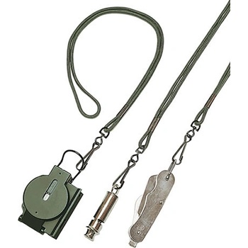 Šňůrka na krk s karabinou MIL-TEC ZELENÝ