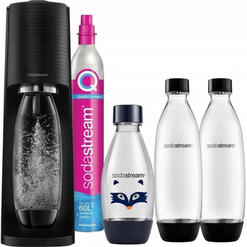 SodaStream TERRA na vodu 2 lahve 1 l + malá láhev 0,5 l