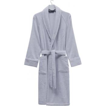 Soft Cotton modalový župan Deluxe světle modrá dlouhý