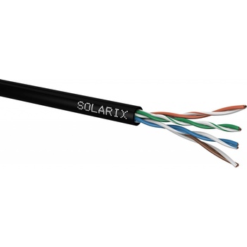 Solarix SXKD-5E-UTP-PE instalační, venkovní, 1m
