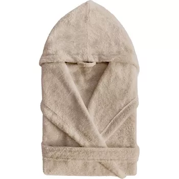 Sorema New župan s kapucí linen béžová