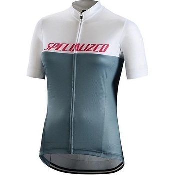 Specialized Rbx Comp Logo Team krátký rukáv Wmn storm grey/white/acid red
