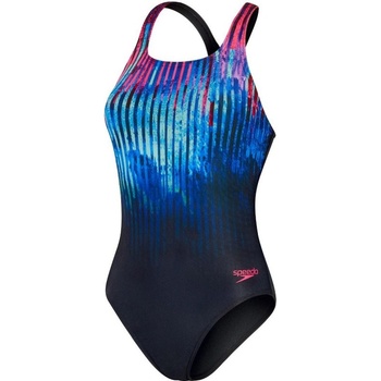 Speedo Digital Print ed Medalist True navy/Cobalt/Electric
