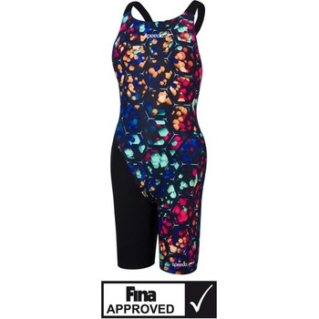 Speedo Fastskin Openback Kneeskin závodní kombinéza hexagon
