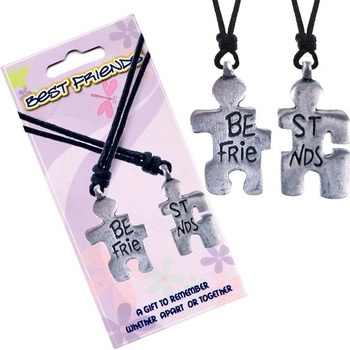 Šperky eshop s Best friends přívěsky dva dílky Puzzle AA46.17