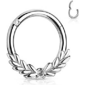 Šperky4U ocelový piercing do nosu tragus helix septum NS0040-ST