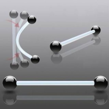 Šperky4U piercing do jazyka PTFE PJ01069