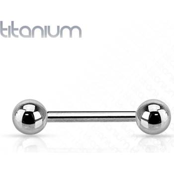 Šperky4U piercing do jazyku titan TIT1018-16165