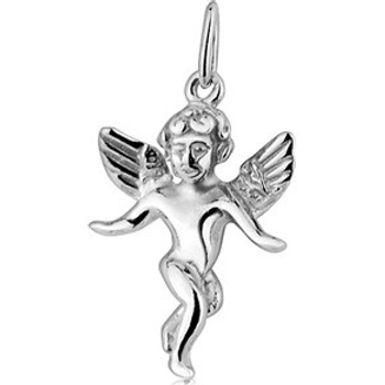 Šperky4U Stříbrný přívěšek andělíček ZB51990