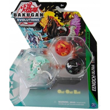 SPIN MASTER Bakugan Evolutions S4 startovací sada 3ks s Baku žetony a kartami