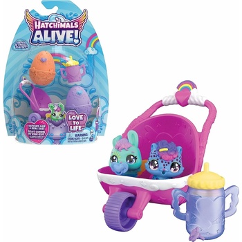 Spin Master Hatchimals hrací set s kočárkem pro zvířátka