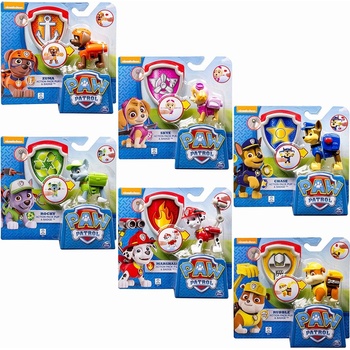 Spin Master Paw Patrol Mini Air Rescue Rubble Pull Back Pup