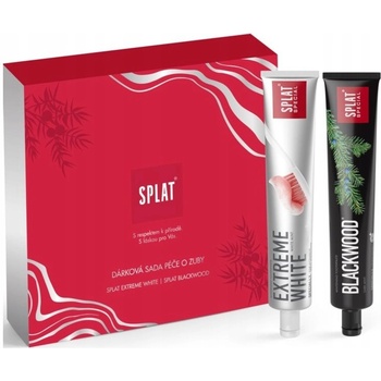 Splat Dárková sada Blackwood a Extreme White 2 x 75 ml