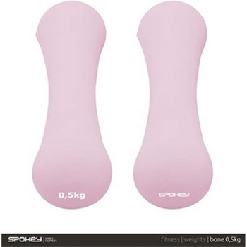 Spokey Bone Sada neoprenových činek 2 x 0,5 kg