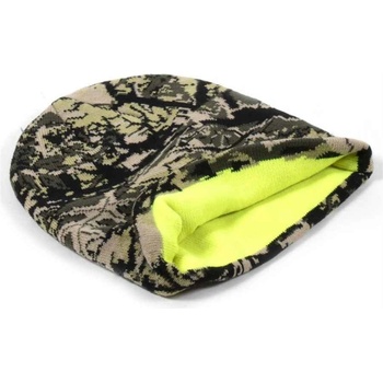 SPORTS Rybářská čepice maskáčová žlutá