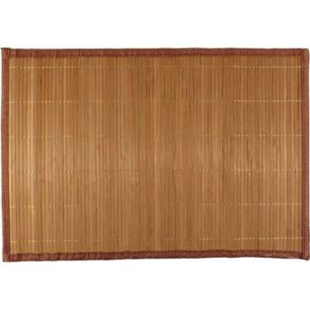 Spring Time Bambusové prostírání hnědé zelené 30x45cm