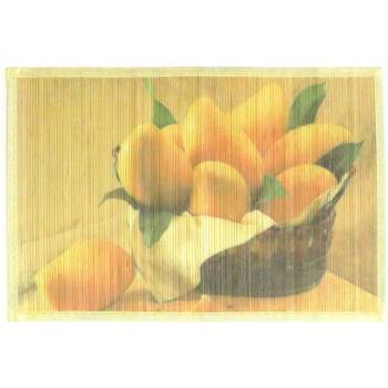 Spring Time Prostírání Bambus přírodní se vzorem 30x45cm