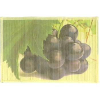 Spring Time Prostírání Bambus přírodní vzor víno 30x45cm