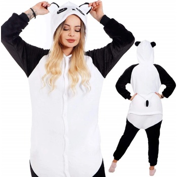 Springos Kigurumi Panda černo bílé