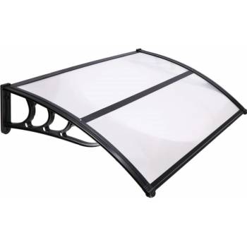 Springos Polyroof 120x 75cm černá/transparentní