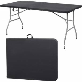 SPRINGOS RAUT GF0056 GF0056-XG Skládací cateringový stůl 180x75 cm, hnědý
