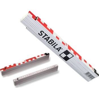 STABILA 17927 Metr skládací 2m dřevěný Serie 400 typ 1407 GEO červeno - bílý