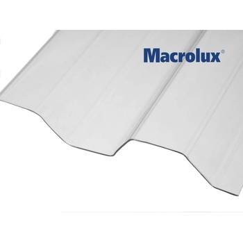 Stabilit Trapézová polykarbonátová deska 76/18 hladká Macrolux 1040 x 2000 mm čirá 1 ks